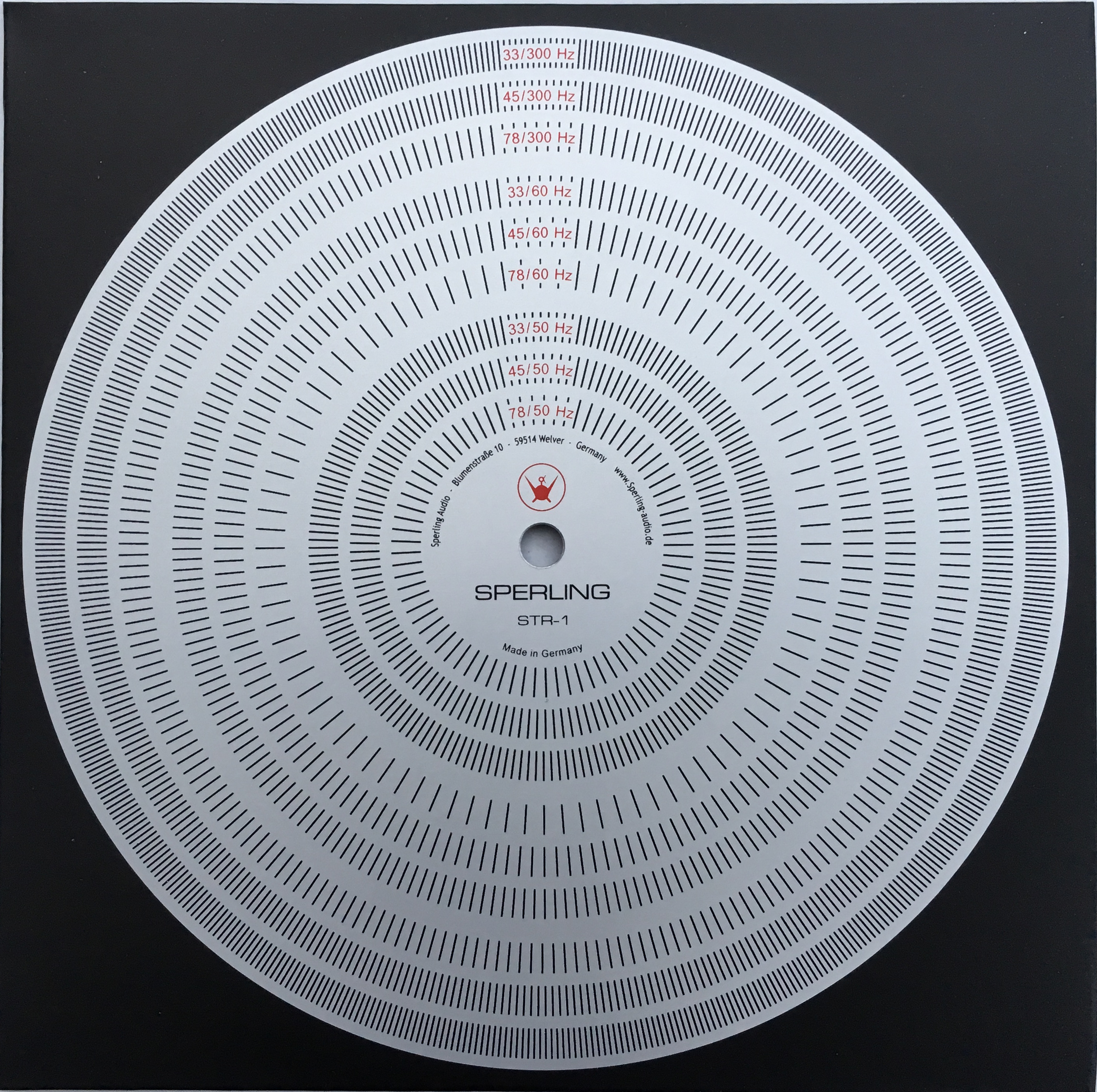 Stroboskop-Scheibe STR-1